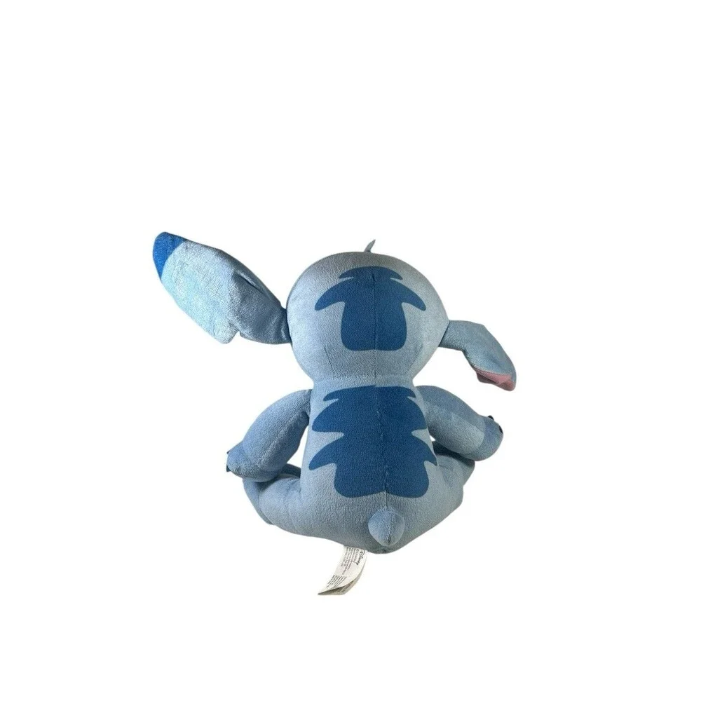 Disney Stitch Plush 12.5” Sitting Lilo & Stitch Blue Stuffed Animal Toy